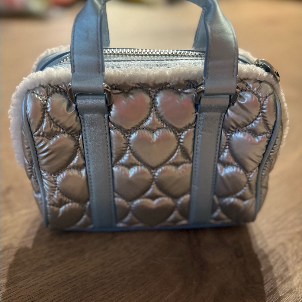 Stoney Clover Lane limited edition quilted heart hand bag